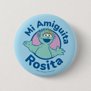 Sesame Street   Mi Amiguita Rosita Button