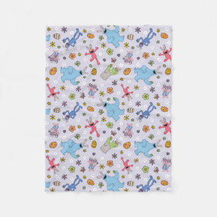 Sesame Street Oaster Bunny Pattern Fleecedecke