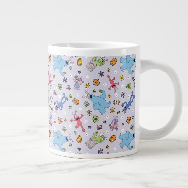 Sesame Street Oaster Bunny Pattern Jumbo-Tasse (Rechts)