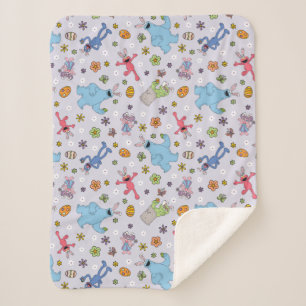 Sesame Street Oaster Bunny Pattern Sherpadecke