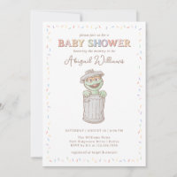 Sesame Street Oscar Confetti Baby Shower