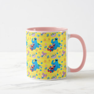 Sesame Street Osterkorb Muster Tasse