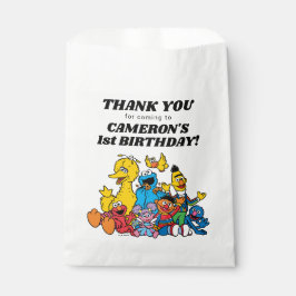 Sesame Street Pals 1. Geburtstag - Vielen Dank Geschenktütchen