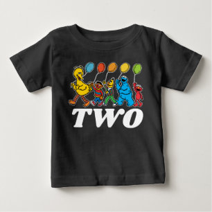 Sesame Street Pals   2. Geburtstag Balloons Baby T T-shirt