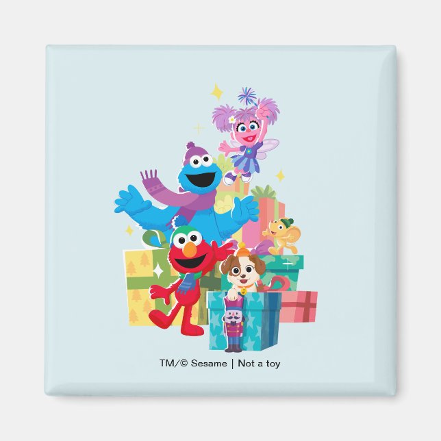 Sesame Street Pals and Presents Magnet (Vorne)