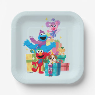 Sesame Street Pals and Presents Pappteller