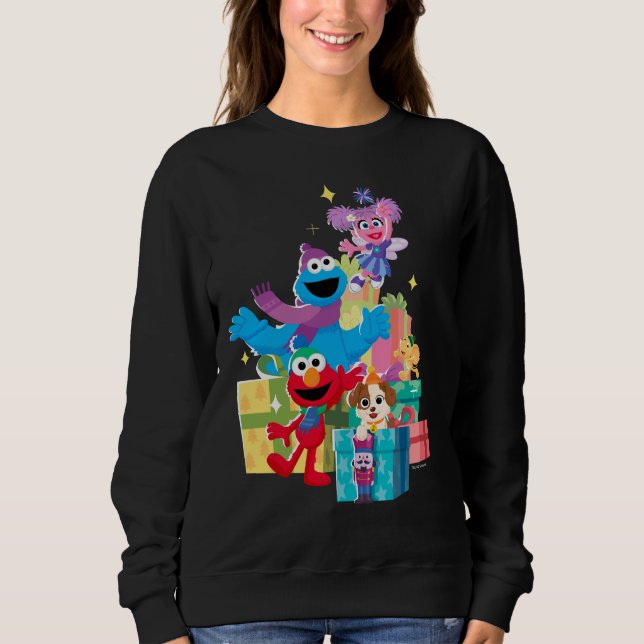 Sesame Street Pals and Presents Sweatshirt (Vorderseite)