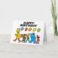 Sesame Street Pals Balloons Birthday