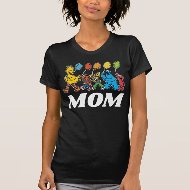 Sesame Street Pals | Birthday Balloons - Mama T-Sh T-Shirt (Vorderseite)