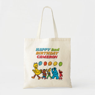 Sesame Street Pals   Birthday Balloons Tragetasche