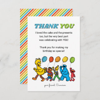 Sesame Street Pals | Birthday Balloons - Vielen Da Einladung