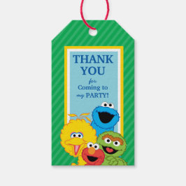 Sesame Street Pals Birthday Geschenkanhänger