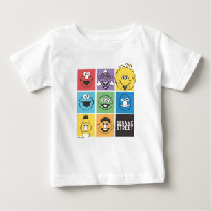 Sesame Street Pals Farbblöcke Baby T-shirt