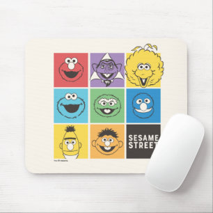 Sesame Street Pals Farbblöcke Mousepad
