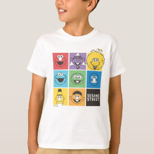 Sesame Street Pals   Farbblöcke T-Shirt