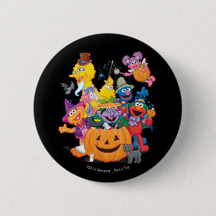 Sesame Street Pals Frohe Halloween Button