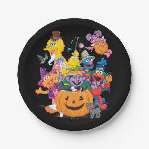 Sesame Street Pals Frohe Halloween Pappteller