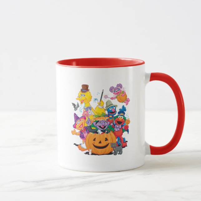 Sesame Street Pals | Frohe Halloween Tasse (Rechts)