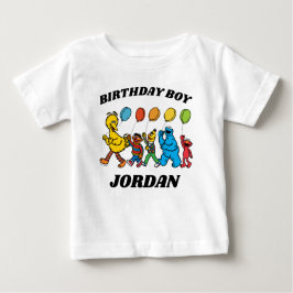 Sesame Street Pals | Geburtstagskind Geburtstag Baby T-shirt