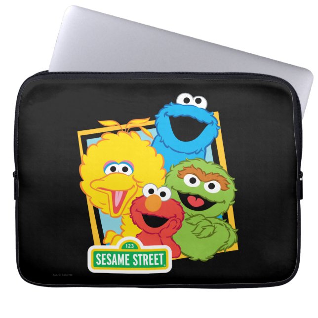 Sesame Street Pals Laptopschutzhülle (Vorderseite)