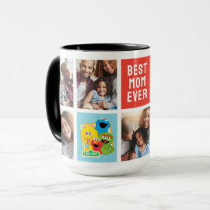 Sesame Street Pals Mama FotoCollage Tasse