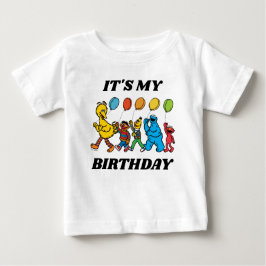 Sesame Street Pals | Mein Geburtstag Baby T-shirt