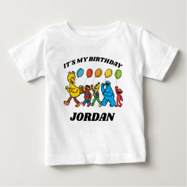 Sesame Street Pals | Mein Geburtstag Baby T-shirt