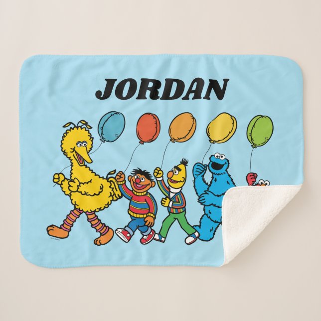 Sesame Street Pals | Party Balloons Sherpadecke (Vorderseite (Horizontal))