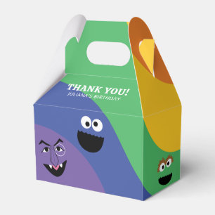 Sesame Street Pals Rainbow Favor Box Geschenkschachtel