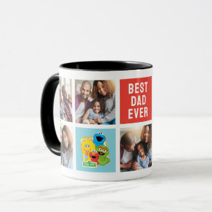 Sesame Street Pals   Vater - FotoCollage Tasse