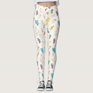 Sesame Street Pals   Vintages Muster Leggings