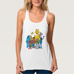 Sesame Street Pals Waving Tank Top