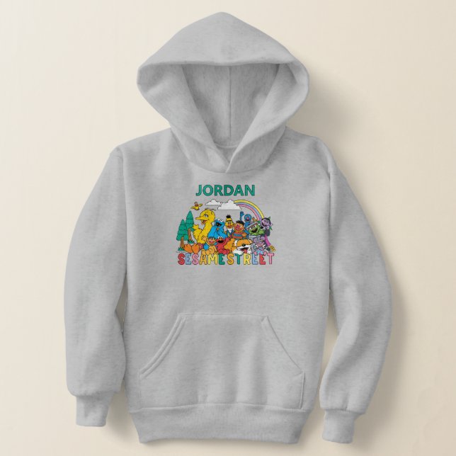 Sesame Street | Rainbow Wave Hoodie (Ablage )