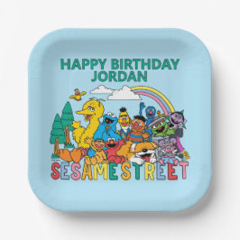 Sesame Street | Rainbow Wave Pappteller