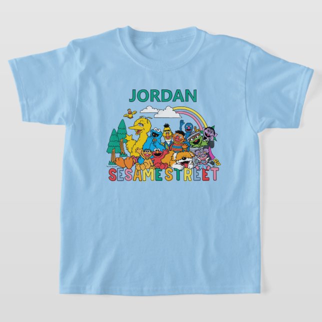 Sesame Street | Rainbow Wave T-Shirt (Ablage )