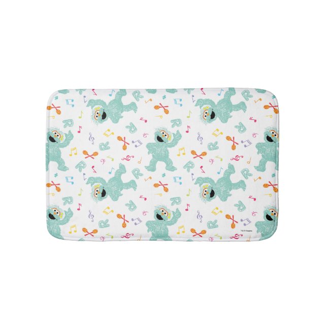 Sesame Street | Rosita Music Scribble Pattern Badematte (Vorderseite)