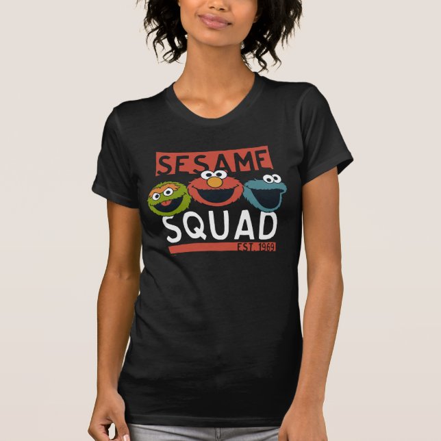 Sesame Street - Sesam-Gruppe T-Shirt (Vorderseite)