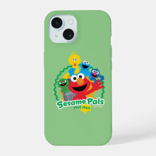 Sesame Street Sesame-Freunde seit 1969 iPhone 15 Hülle
