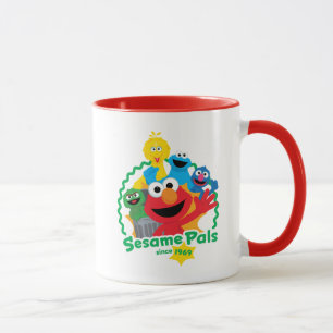 Sesame Street Sesame-Freunde seit 1969 Tasse