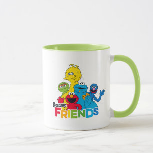 Sesame Street   Sesame Freunde Tasse