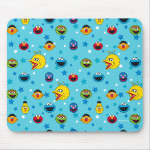 Sesame Street   Sternenmuster der besten Freunde Mousepad