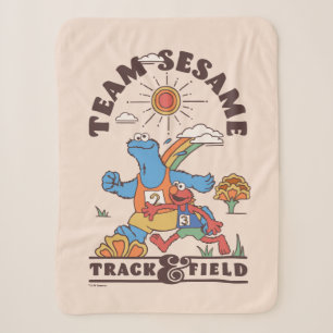Sesame Street Team Sesame Leichtathletik Sherpadecke