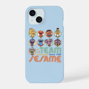 Sesame Street Team Sesame Seit 1969 iPhone 15 Hülle