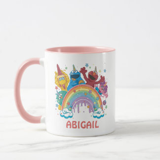 Sesame Street Unicorn Rainbow Tasse
