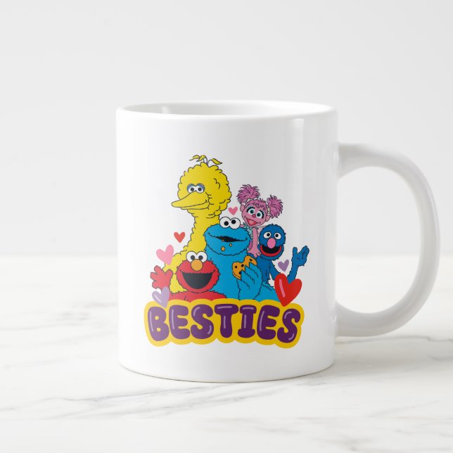 Sesame Street Valentine Besties Jumbo-Tasse (Rechts)