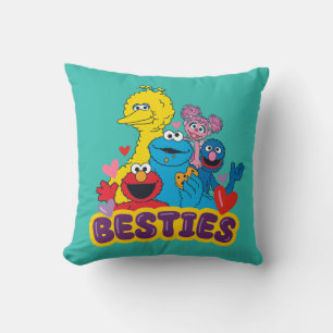 Sesame Street Valentine Besties Kissen