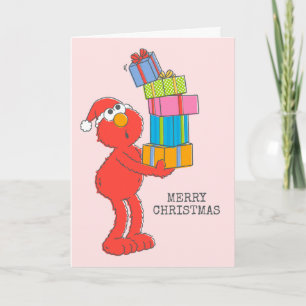Sesame Street Vintage Elmo und Geschenke Karte