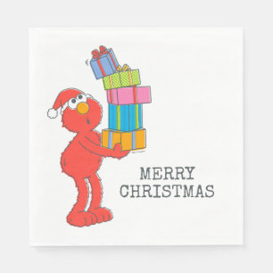 Sesame Street Vintage Elmo und Geschenke Serviette