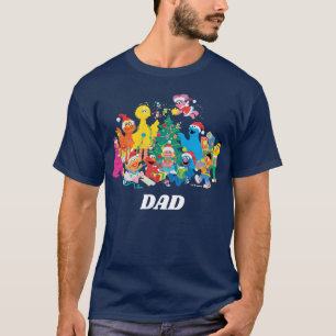 Sesame Street Weihnachten mit der ganzen Bande T-Shirt