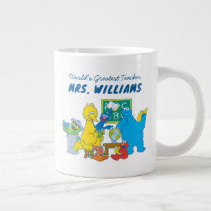 Sesame Street   Weltbester Lehrer Jumbo-Tasse